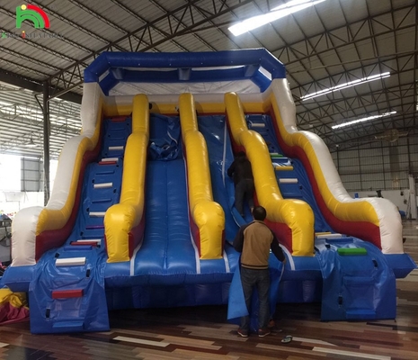 Deslizamiento Inflable Seco Deslizamiento Inflable De Agua Para Piscinas Deslizamiento Inflable Para Parques Acuáticos