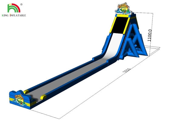 Joyful Fun Precio de fábrica Deslizador de agua inflable largo para adultos Deslizador inflable grande