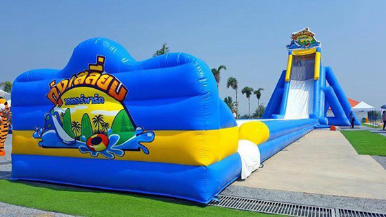 Joyful Fun Precio de fábrica Deslizador de agua inflable largo para adultos Deslizador inflable grande