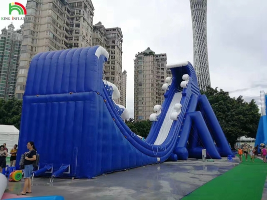 Parque acuático para niños Jardín de juegos al aire libre Equipo de parque acuático tobogán acuático Equipo de juego