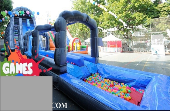 Parque acuático para niños Jardín de juegos al aire libre Equipo de parque acuático tobogán acuático Equipo de juego
