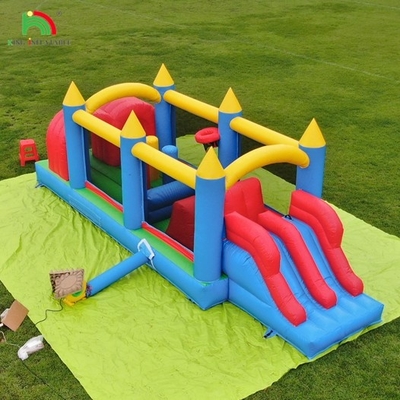 Niños Curso de obstáculos inflables Juego de obstáculos inflables