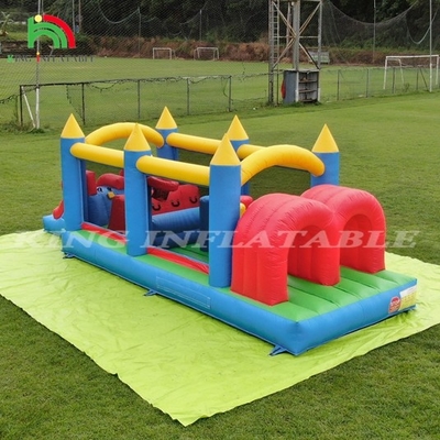 Niños Curso de obstáculos inflables Juego de obstáculos inflables