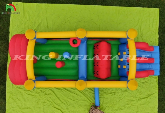 Niños Curso de obstáculos inflables Juego de obstáculos inflables
