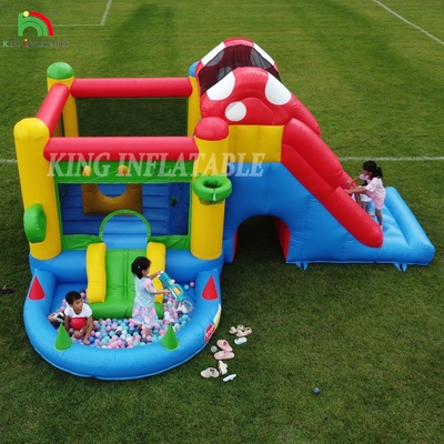 Casa de salto inflable comercial para niños Castillo de salto de obstáculos para exteriores interiores