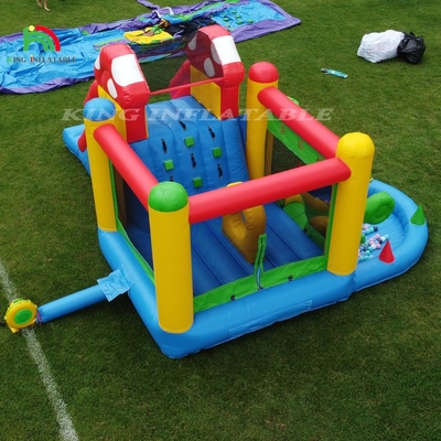 Casa de salto inflable comercial para niños Castillo de salto de obstáculos para exteriores interiores