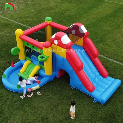 Casa de salto inflable comercial para niños Castillo de salto de obstáculos para exteriores interiores