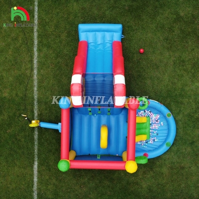 Casa de salto inflable comercial para niños Castillo de salto de obstáculos para exteriores interiores