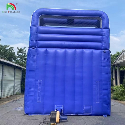 Deslizadores de agua inflables comerciales con deslizador de piscina para niños Deslizadores de agua inflables
