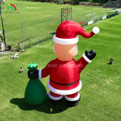 20ft 26ft 33ft 40ft Navidad inflables Santa para jardín de jardín al aire libre x decoración de la fiesta de Navidad
