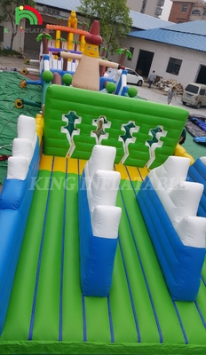 Curso de obstáculos inflables al aire libre para adultos Juegos de fiesta de casa de rebote