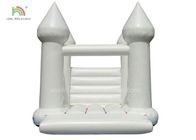 Princesa adulta Bouncy Castle For Wedding de la lona blanca del PVC 1 año de garantía