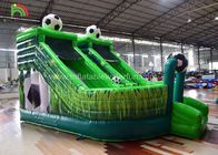 Castillo de los niños/casa de salto inflables gigantes al aire libre de la despedida del fútbol