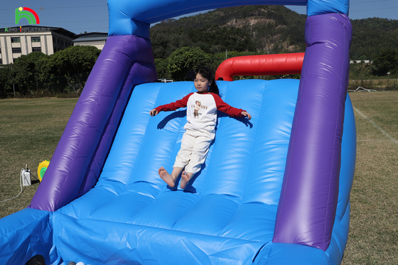Commercial al aire libre Inflable Bouncer Combo Bounce House Niños Fiesta Castillo Rebordante Con Slide Ball Pit Escalada Blower de obstáculos