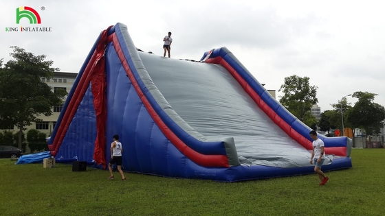 Curso de obstáculos inflable seguro y antideslizante escalera de salida combinada
