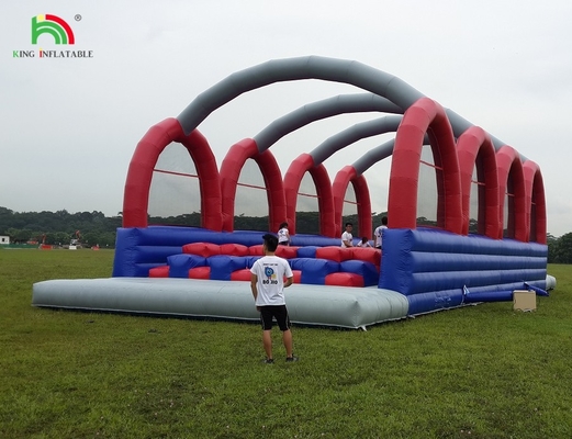 Gran obstáculo inflable Niveles irregulares de la plataforma
