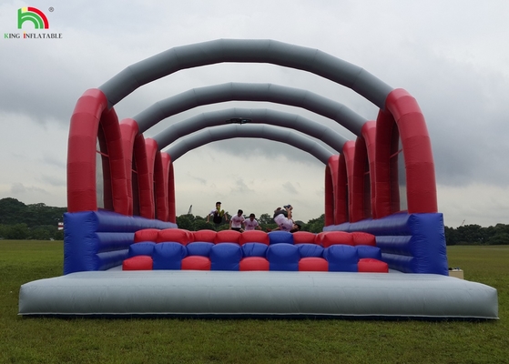 Gran obstáculo inflable Niveles irregulares de la plataforma