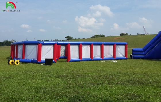 Curso de obstáculos inflable personalizado Juegos de laberinto inflable Laberinto inflable