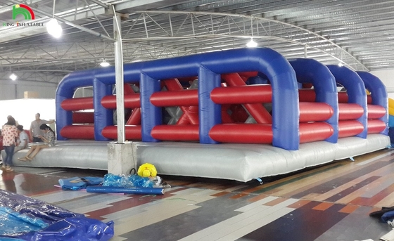 Curso de obstáculos inflables Combo Bouncer Salto Castillo Casa de rebote