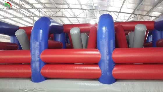 Curso de obstáculos inflables Combo Bouncer Salto Castillo Casa de rebote