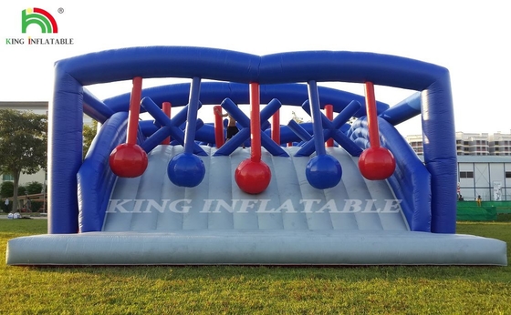 Curso de obstáculos inflables de 5k Cursos de desafío de 5k Combos Equipo de juegos para adultos y niños