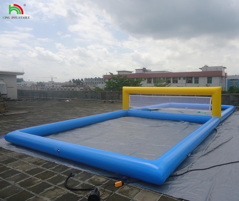 Adultos Niños Volleyball Inflable Arreglado Juegos Deportivos Inflables Volleyball Inflable Piscina Con Red