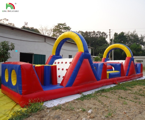 Bounce House Air Bouncer Bouncer inflable Curso de obstáculos inflable