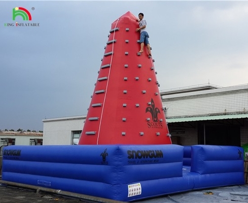 Popular Exteriores móviles Entretenimiento aire Juegos desafiantes Inflable Torre de escalada Roca de escalada Pared para niños Interior
