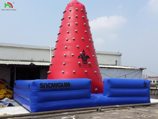 Popular Exteriores móviles Entretenimiento aire Juegos desafiantes Inflable Torre de escalada Roca de escalada Pared para niños Interior