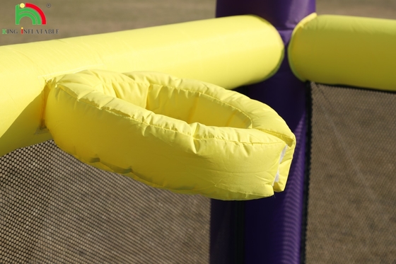Casa de salto inflable combo con tobogán escalada de paredes obstáculos trampolín bola piscina