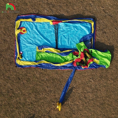 Fiesta de niños húmedo secoInflable Casa de salto de agua deslizamiento de salto Combinación con una piscina de salto más grande