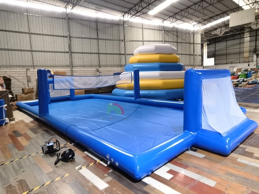 Juego de deportes al aire libre Campo de juego de fútbol inflable