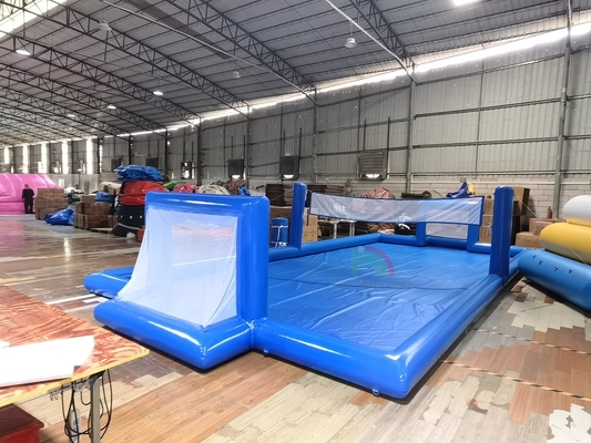 Juego de deportes al aire libre Campo de juego de fútbol inflable