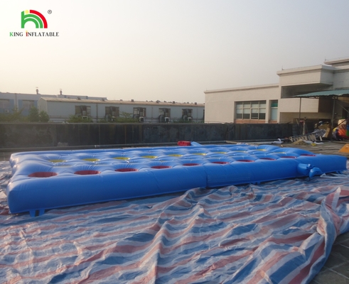 Fuera de Yellow Challenge Inflatable Meltdown Juego Deportivo Con Máquina Rotativa