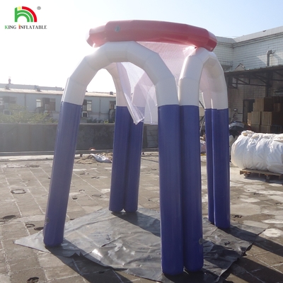 Gol de baloncesto inflable Hoop de baloncesto inflable Deportes acuáticos Hoop de baloncesto acuático inflable