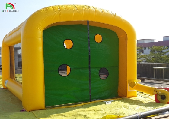 Fútbol Juego de tiro fuera buen precio comercial duradero gol de fútbol inflable