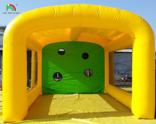 Fútbol Juego de tiro fuera buen precio comercial duradero gol de fútbol inflable