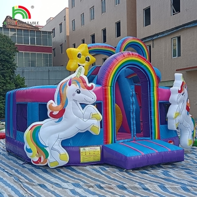 Curso de obstáculos combo de salpicador inflable Casa del castillo de salto con toboganes Escalada de obstáculos de la cisterna