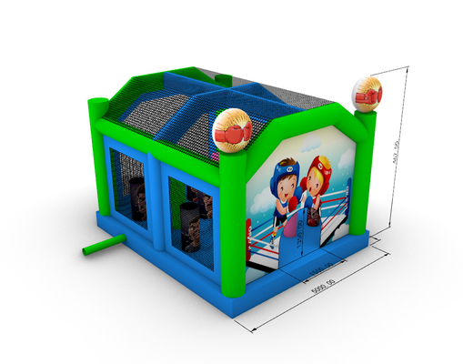 Arena de lucha inflable Adultos Niños Parque de trampolines Gladiador inflable Juego de batalla de lucha castillo de rebote