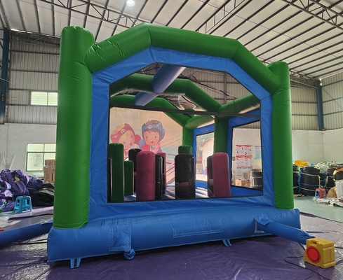 Arena de lucha inflable Adultos Niños Parque de trampolines Gladiador inflable Juego de batalla de lucha castillo de rebote