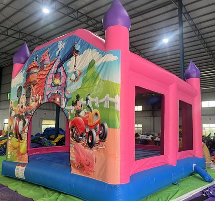 Casa de salteadores inflables Mickey Mouse Salto inflables Castillo de salto Casa de salto para niños adultos fiesta