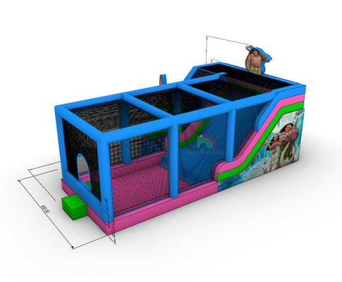 Commercial Grade PVC Large Inflatable Water Slide Bounce House Combo Castillo de Bounce