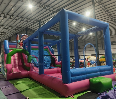 Commercial Grade PVC Large Inflatable Water Slide Bounce House Combo Castillo de Bounce