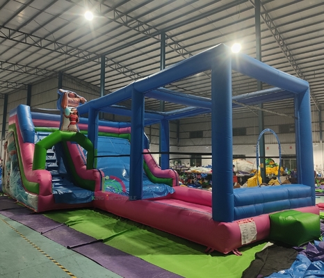 Commercial Grade PVC Large Inflatable Water Slide Bounce House Combo Castillo de Bounce