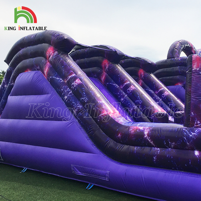 Actividades deportivas comerciales al aire libre para adultos, castillos hinchables, cursos de obstáculos, inflables para niños