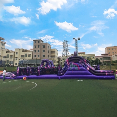 Actividades deportivas comerciales al aire libre para adultos, castillos hinchables, cursos de obstáculos, inflables para niños