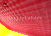 10 * tienda inflable negra roja de gran tamaño del acontecimiento 10m ignífuga e impermeable