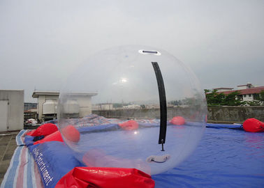 Paseo inflable transparente en bola del agua