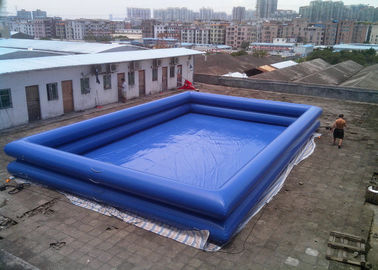 Piscinas inflables de la lona del PVC de las capas dobles sobre la tierra para el hogar