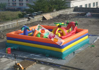 Parque inflable de Amusment de la ciudad enorme atractiva de la diversión para el paraíso de los niños/de los niños